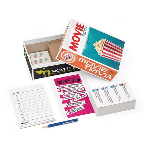 Outset Media Movie Trivia Game with 800+ Questions