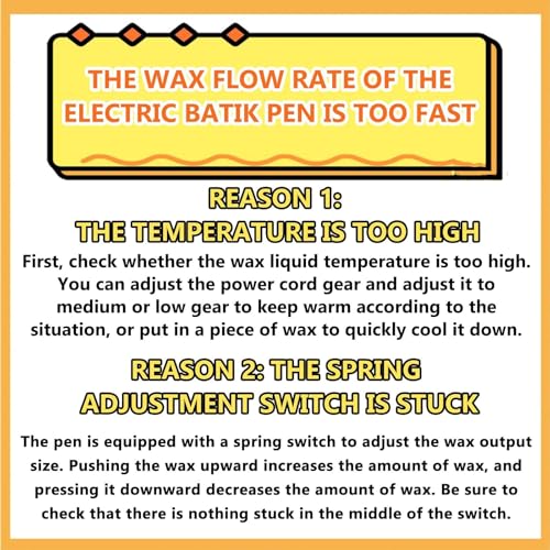 Novastra Adjustable Electric Kistka Batik Wax Pen Kit
