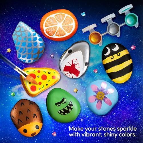 JOYIN Rock Painting Arts & Crafts Kit for Kids