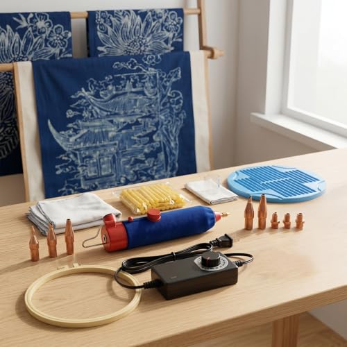 Novastra Adjustable Electric Kistka Batik Wax Pen Kit