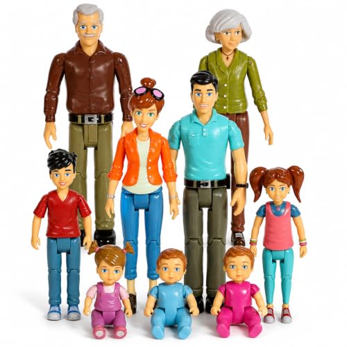 Beverly Hills Sweet Li'l Family Dollhouse Figure Set