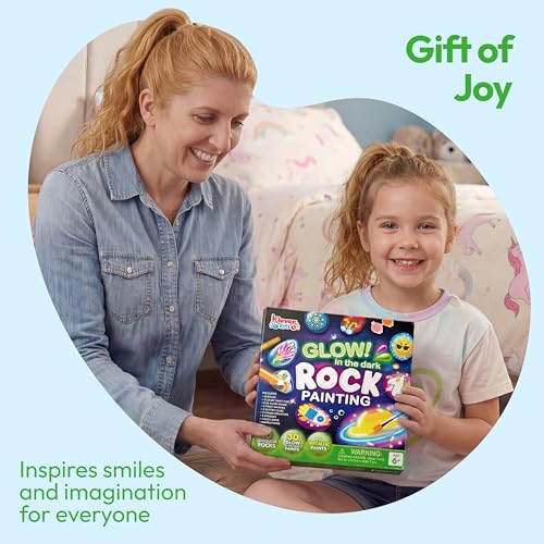JOYIN Rock Painting Arts & Crafts Kit for Kids