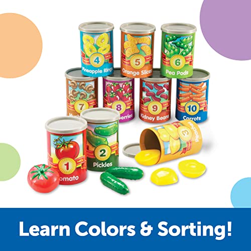 Learning Resources One-to-Ten Counting Cans Set