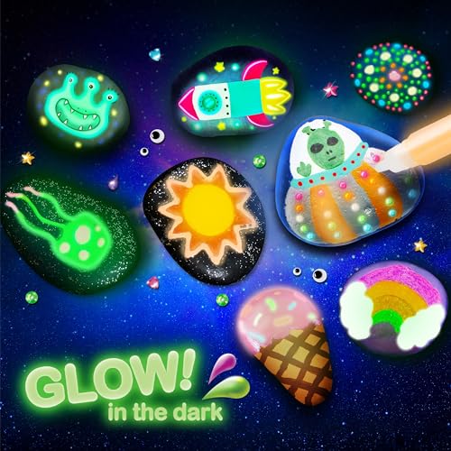 JOYIN Rock Painting Arts & Crafts Kit for Kids