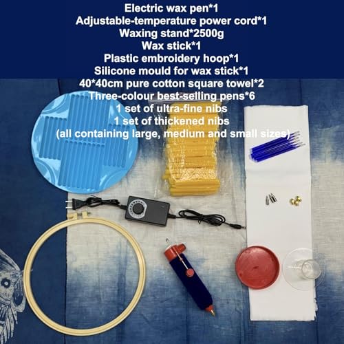 Novastra Adjustable Electric Kistka Batik Wax Pen Kit