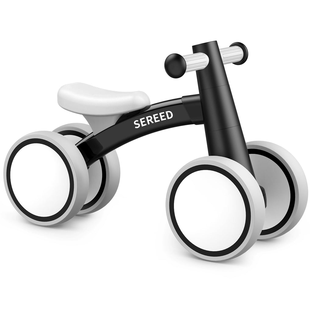 SEREED 4-Wheel Baby Balance Bike for Ages 12–24 Months