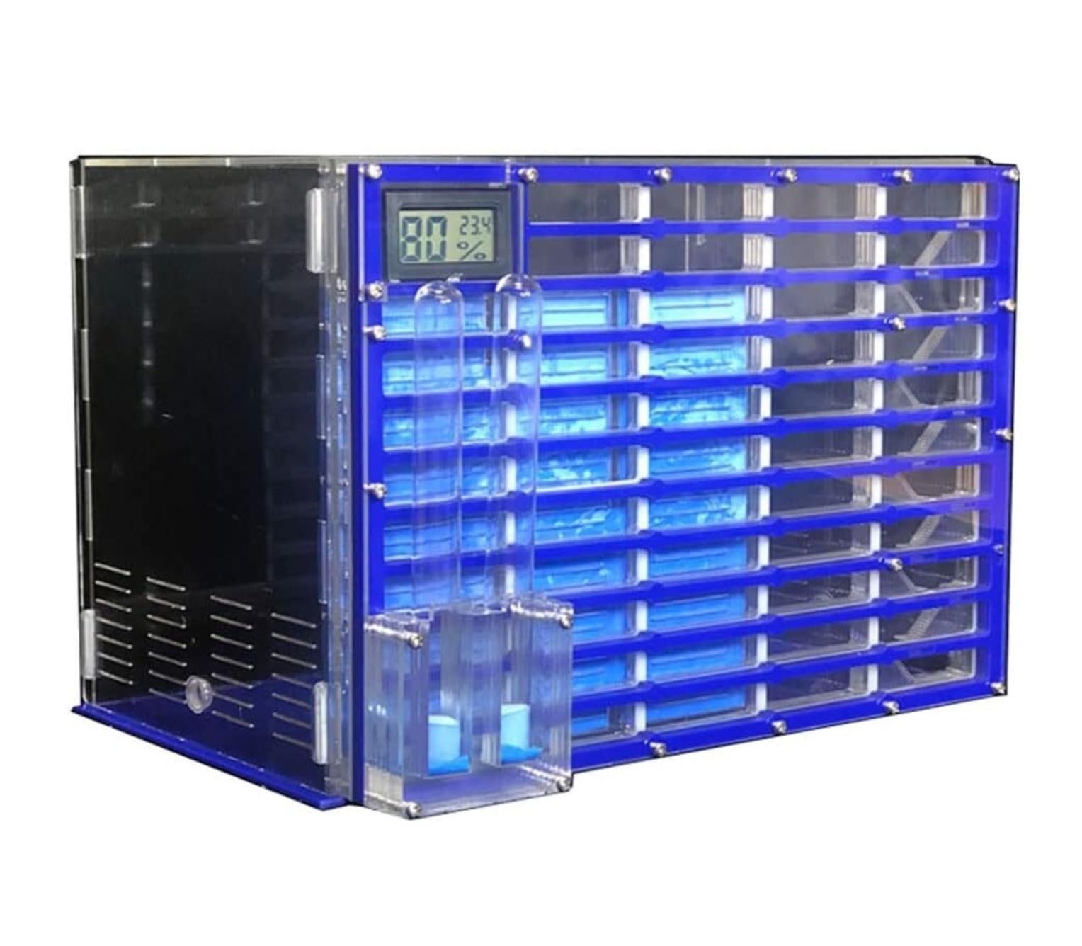 BIOMICE 11-Layer Acrylic Ant Farm Habitat with Feeder