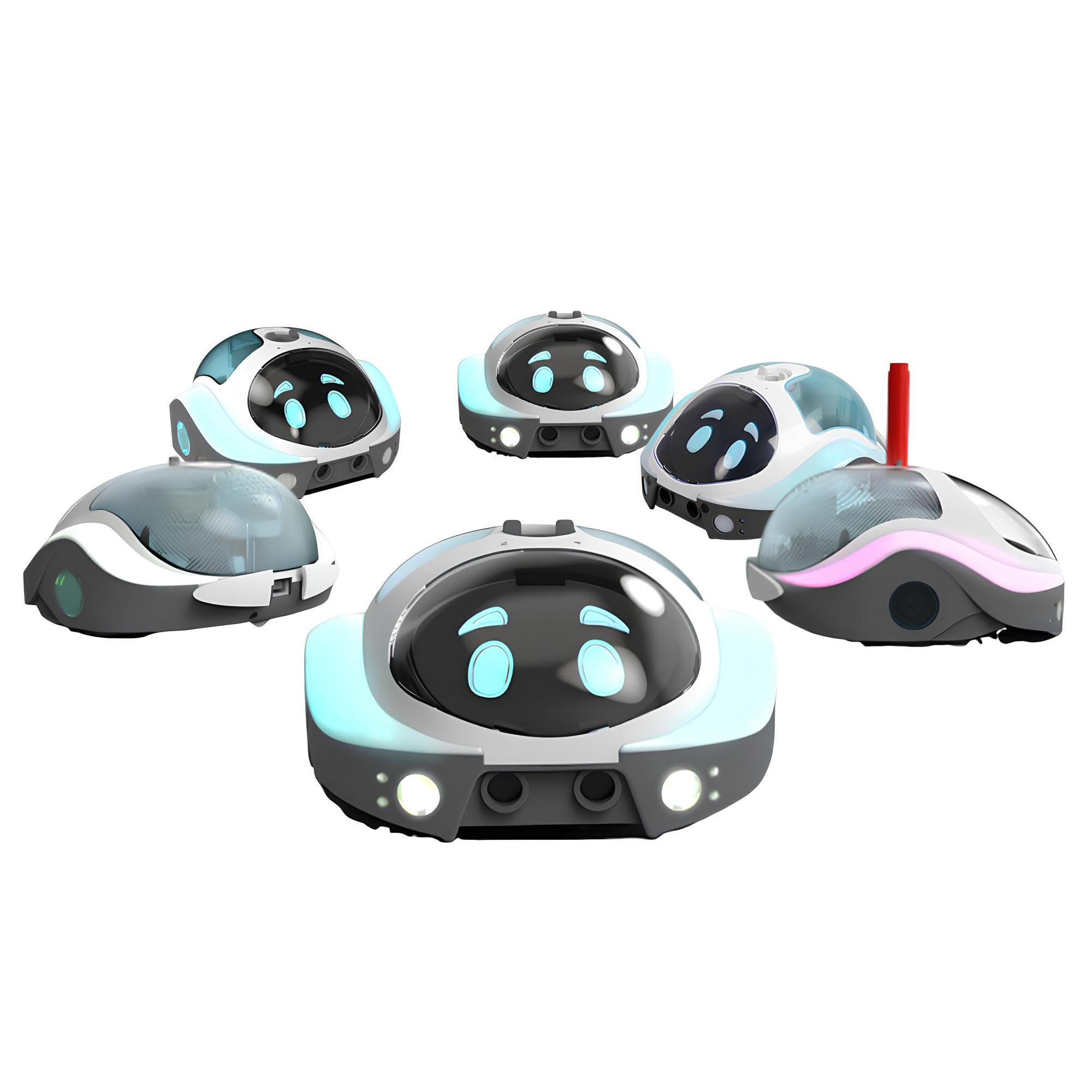 Loti-Bot 6-Piece Classroom Coding Robot Pack