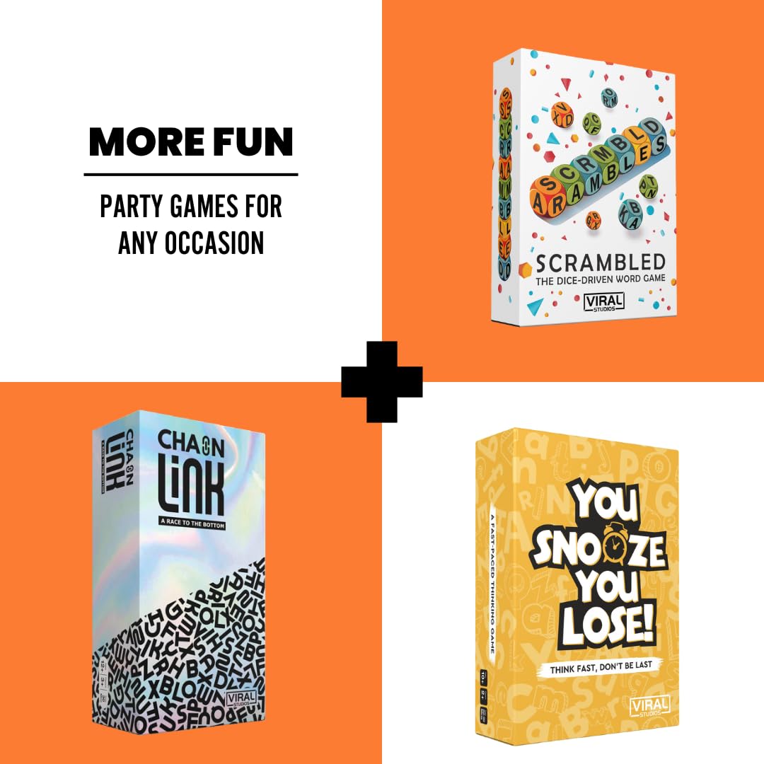 Viral Studios Who in Our Family? Party Card Game
