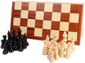 42 cm Solid Wood Folding Chess & Puzzle Game Board