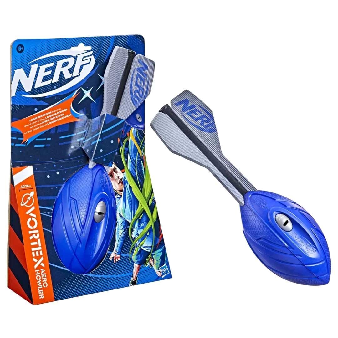 Nerf Vortex Aero Howler Whistling Foam Football 3-Pack