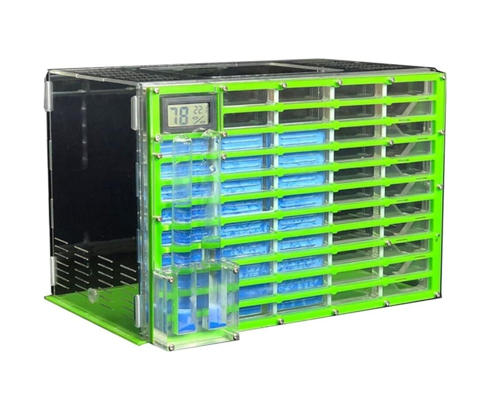 BIOMICE 11-Layer Acrylic Ant Farm Habitat with Feeder