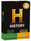 History Channel 2-in-1 Trivia & Timeline Card Game