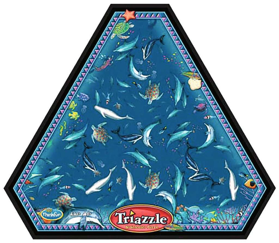 ThinkFun Triazzle Dolphins Picture-Matching Puzzle Ages 8+