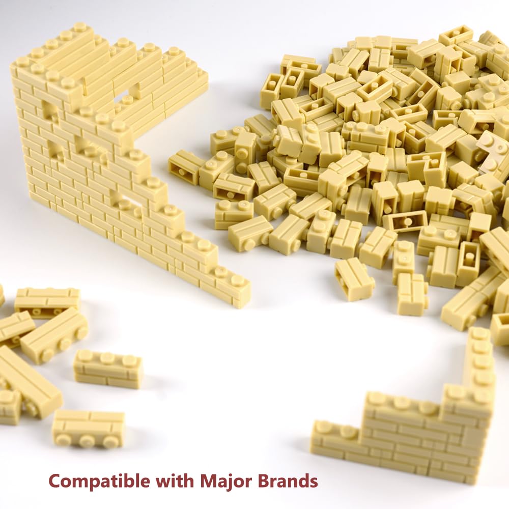 WSRYLTCH 340-Piece Masonry Wall Building Blocks Set