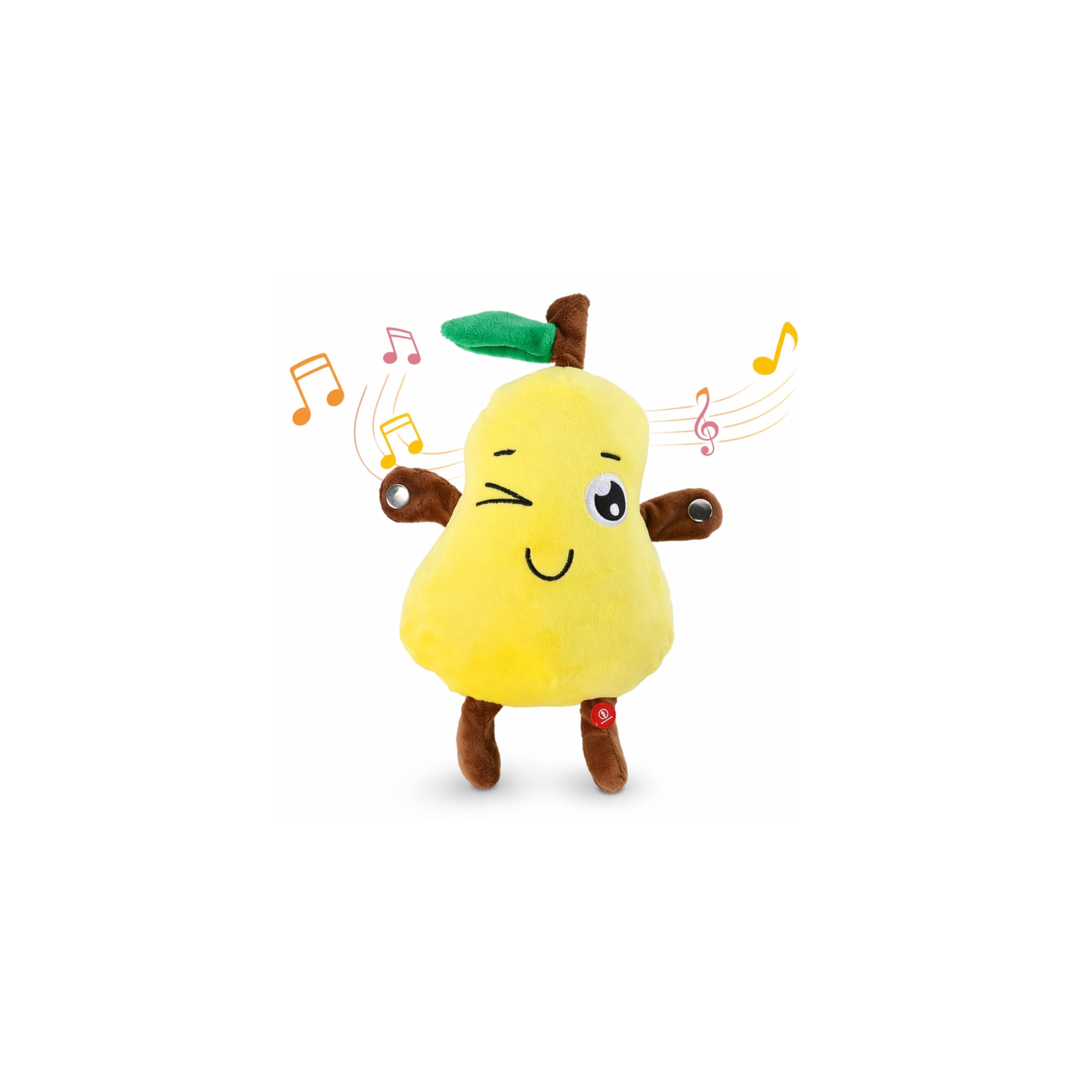 DoddyFun 8-Inch Musical Banana Sensory Plush Toy