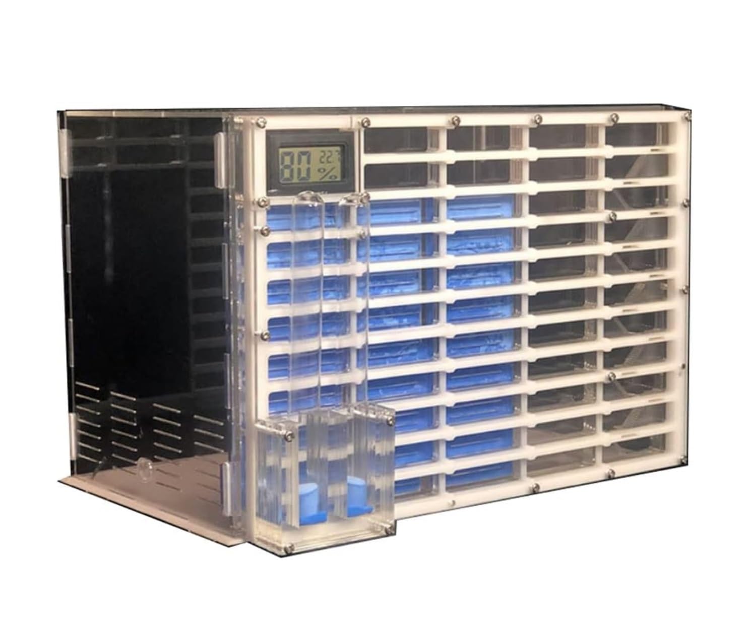 BIOMICE 11-Layer Acrylic Ant Farm Habitat with Feeder
