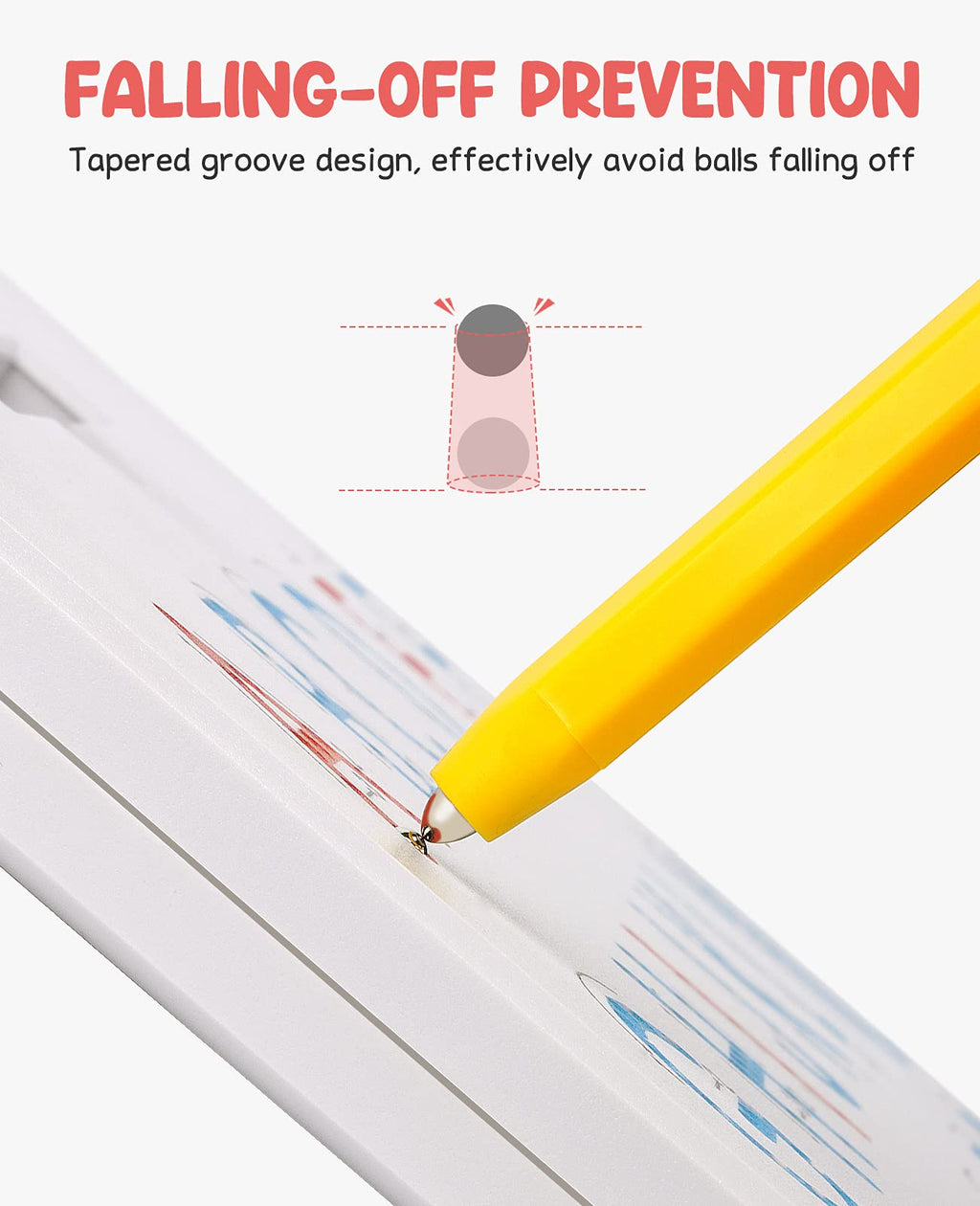 GAMENOTE Double-Sided Magnetic Learning Board