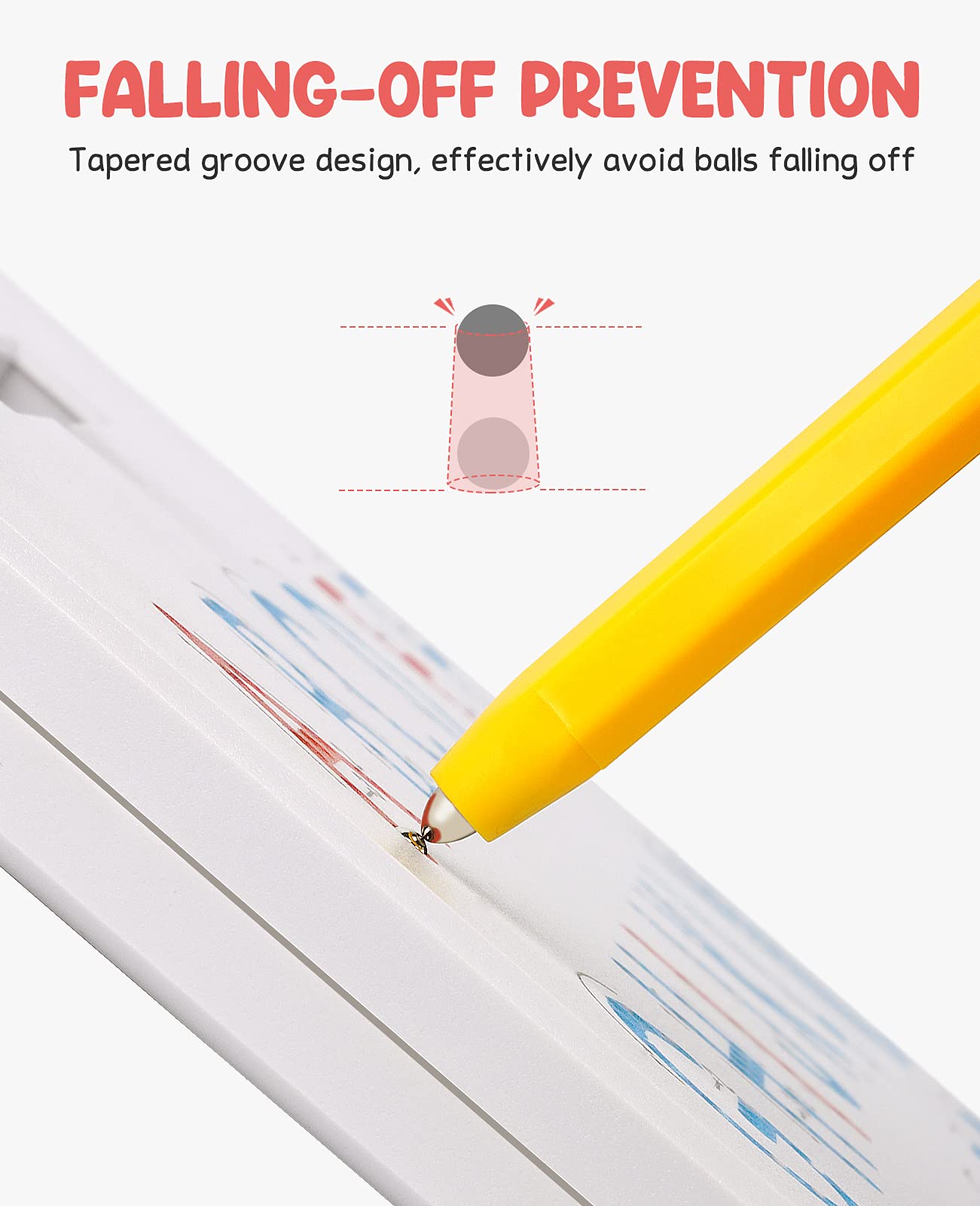 GAMENOTE Double-Sided Magnetic Learning Board