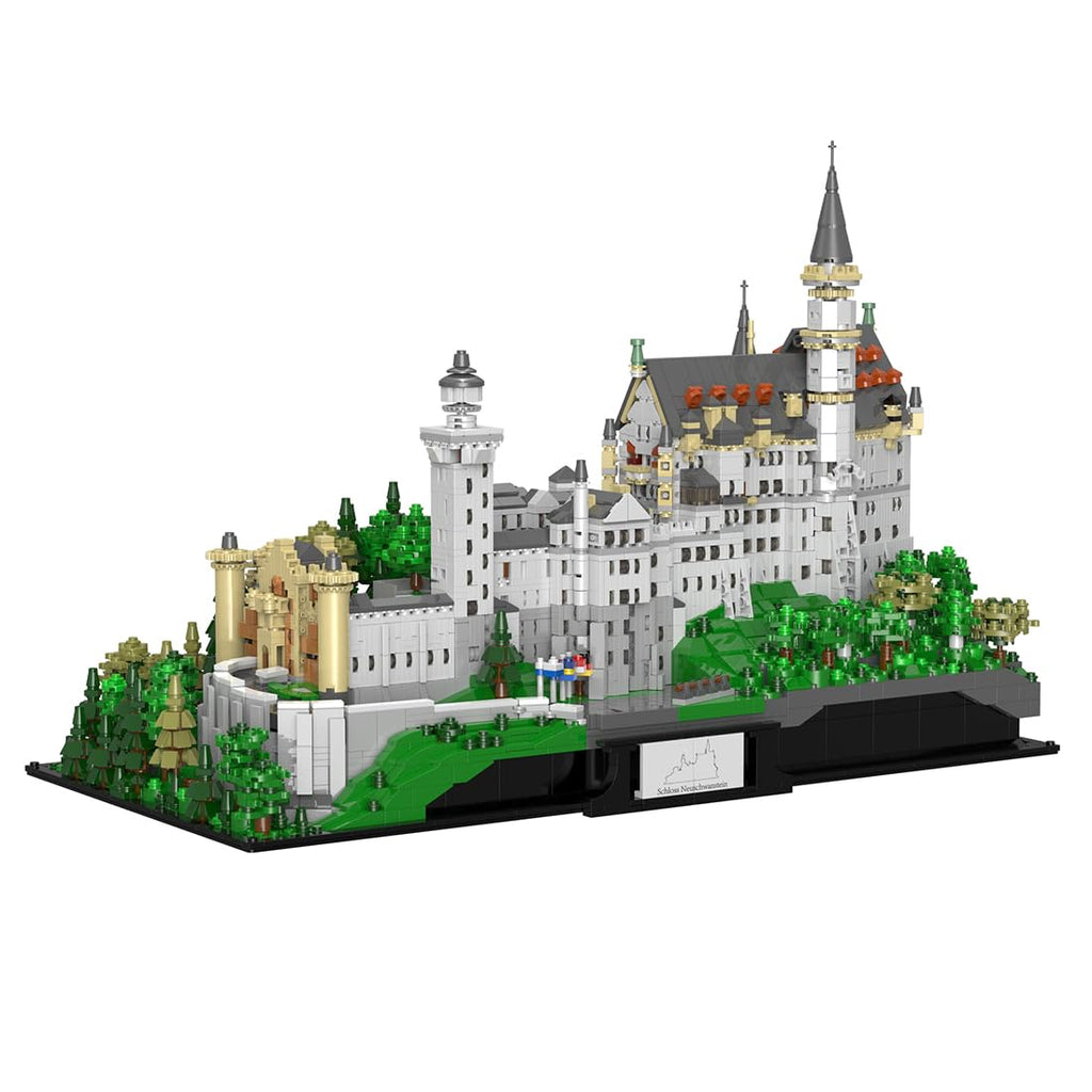 BICRKTOMXY Neuschwanstein Castle 6,786-Piece Building Set