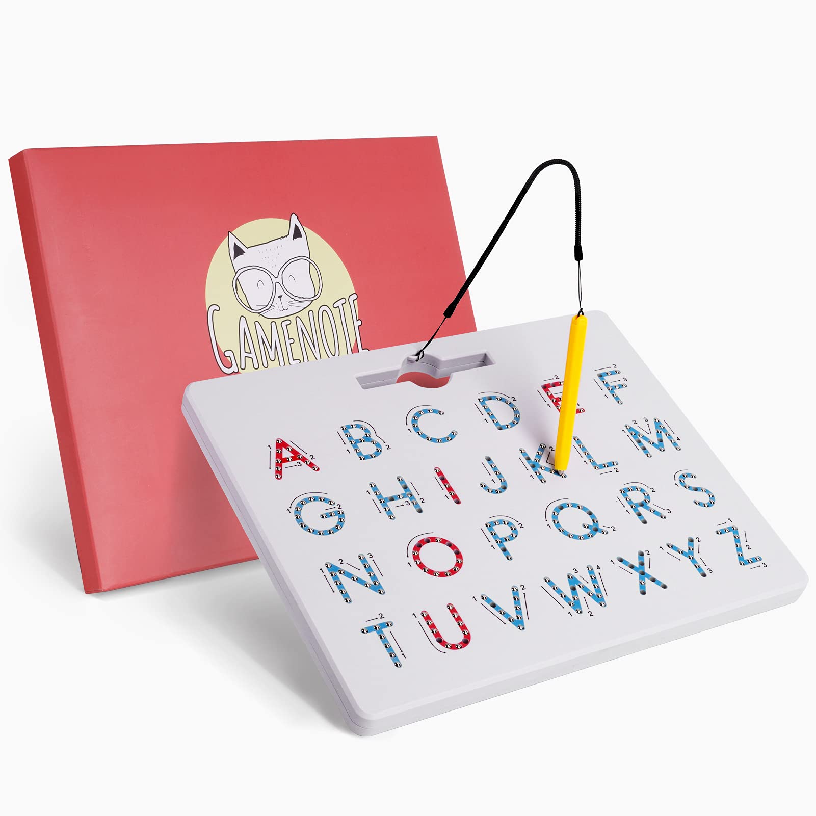 GAMENOTE Double-Sided Magnetic Learning Board