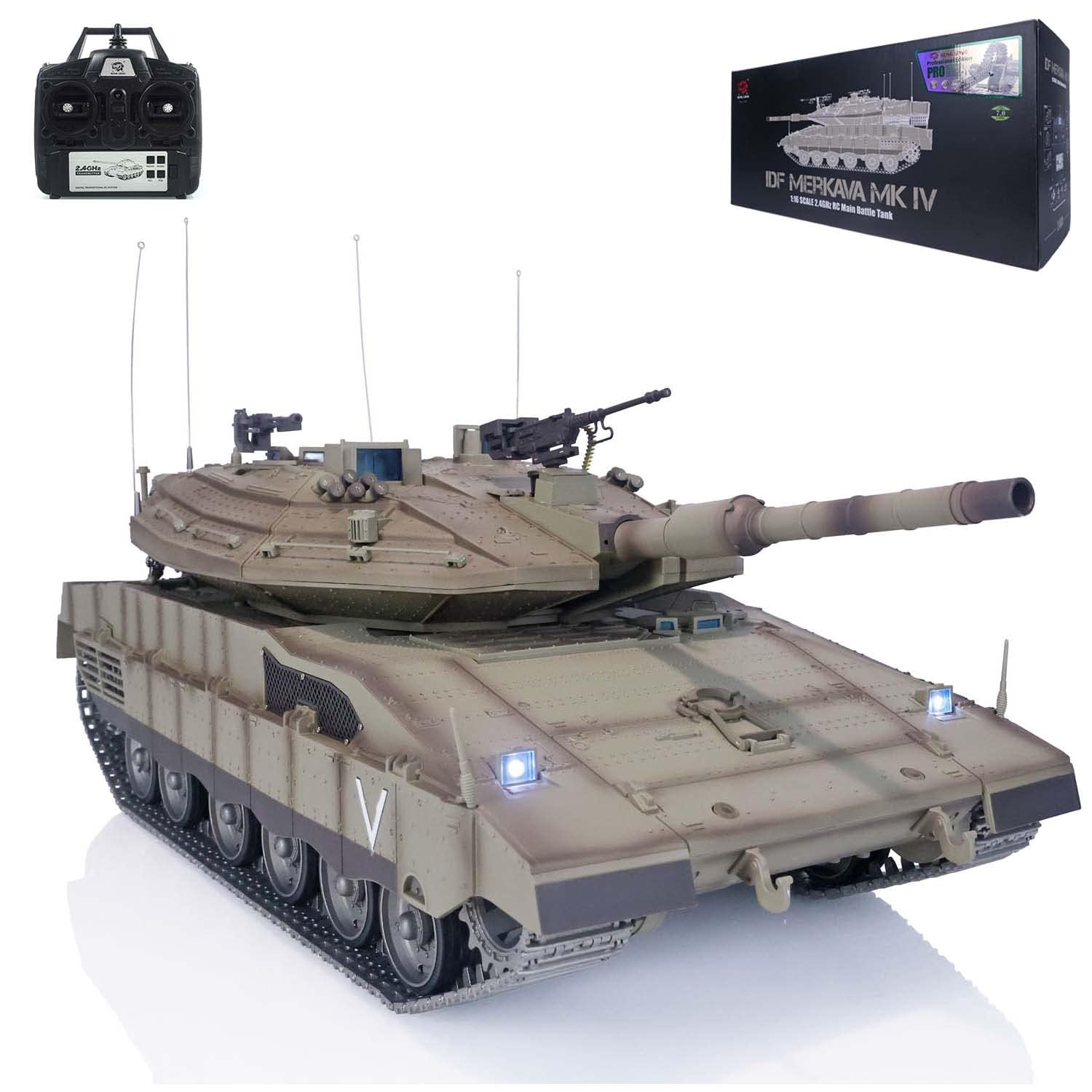 TOUCAN 1:16 IDF Merkava MK IV RC Battle Tank 3958