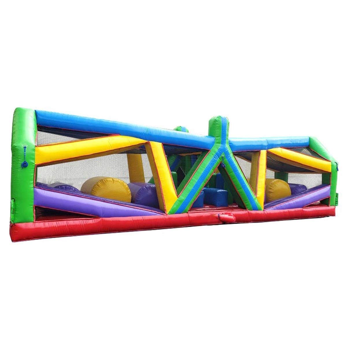 Retro Radical Run 40-Foot Inflatable Obstacle Course