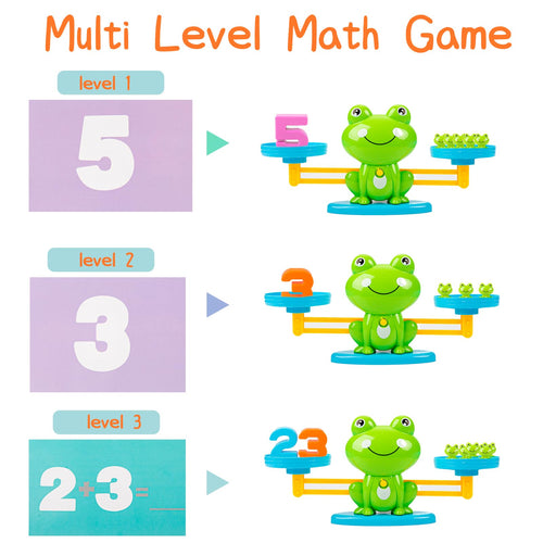 63-Piece Balance Counting Math Learning Game for Kids