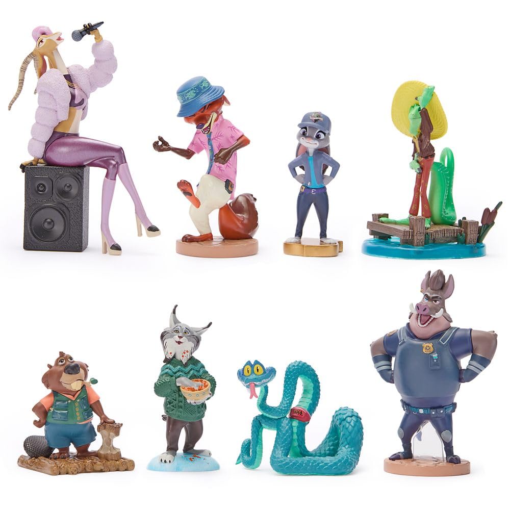 Disney Store Official Character Figure Playset