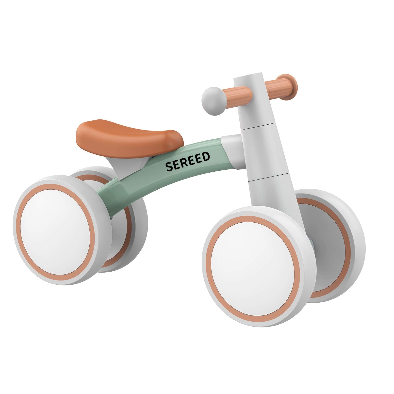 SEREED 4-Wheel Baby Balance Bike for Ages 12–24 Months