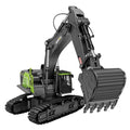 JGSMYXGS 1:14 RC Excavator with Metal Bucket & LED Lights