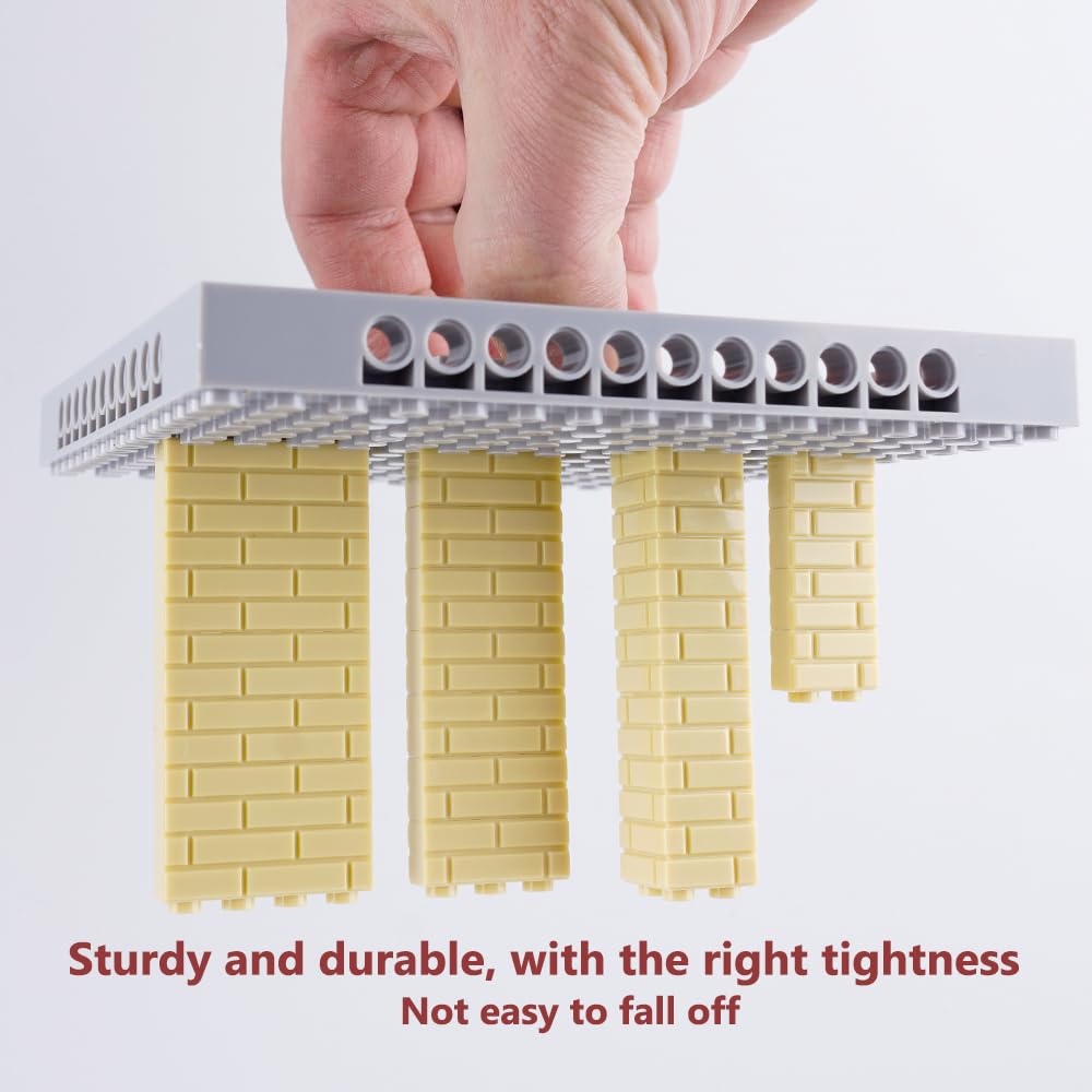 WSRYLTCH 340-Piece Masonry Wall Building Blocks Set