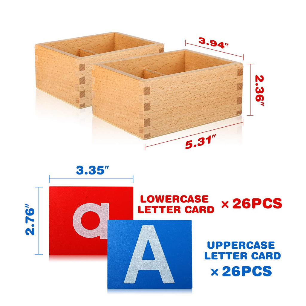 Montessori Sandpaper Letters for Phonics & Pre-Writing