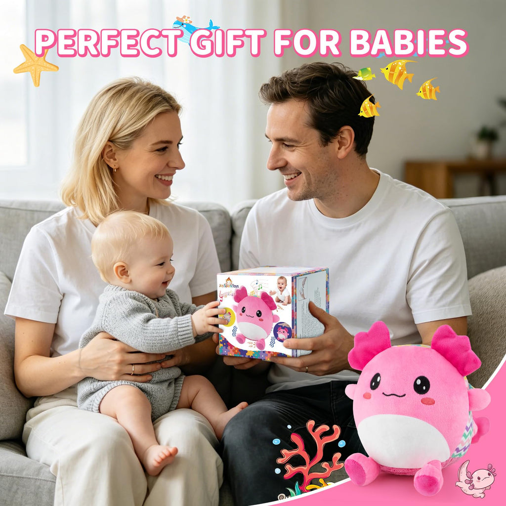 Musical Crawling Crab Plush Toy for Babies 12–18 Months