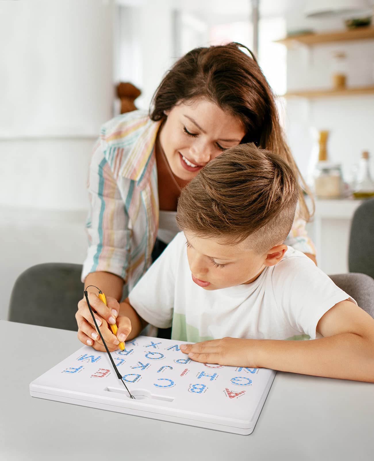 GAMENOTE Double-Sided Magnetic Learning Board