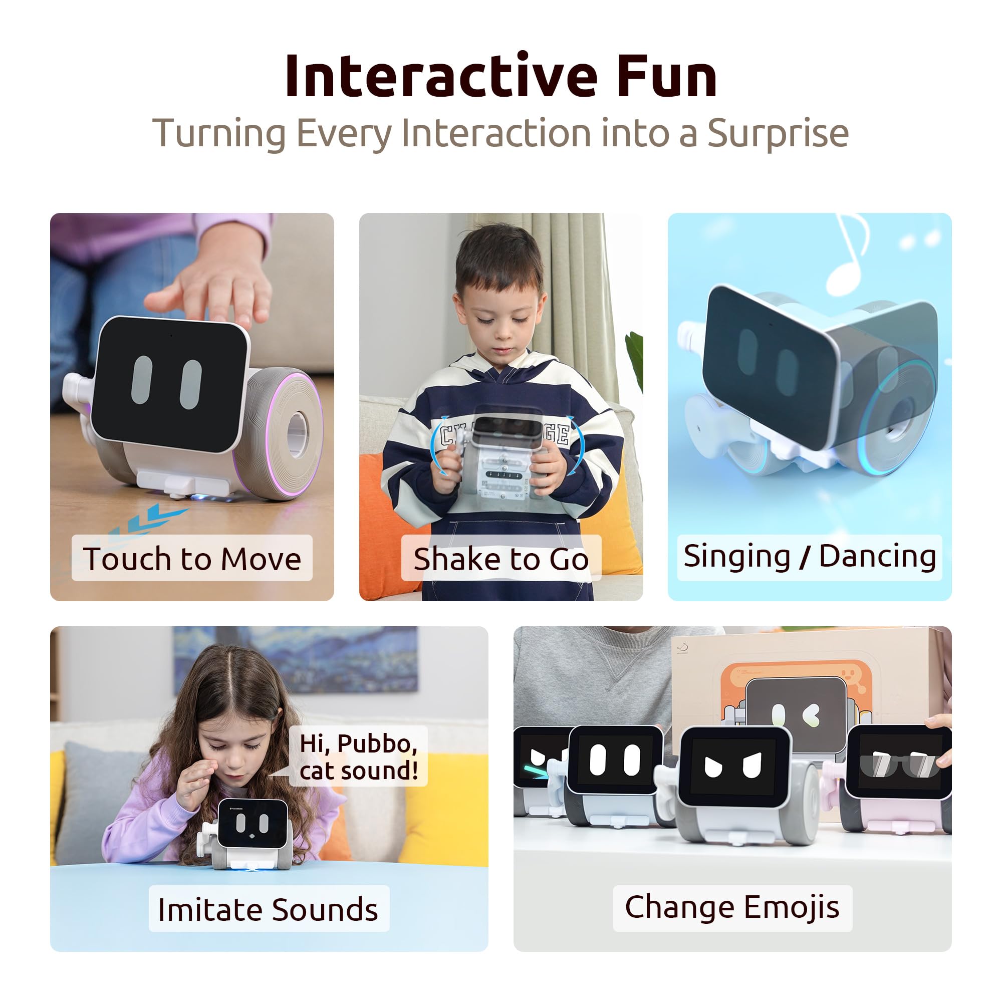 WhalesBot Pubbo Air Smart Coding Robot for Kids