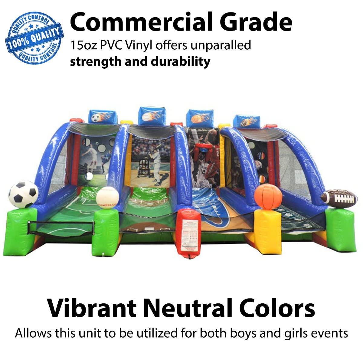 TentandTable 4-in-1 Inflatable Toss Game with Blower