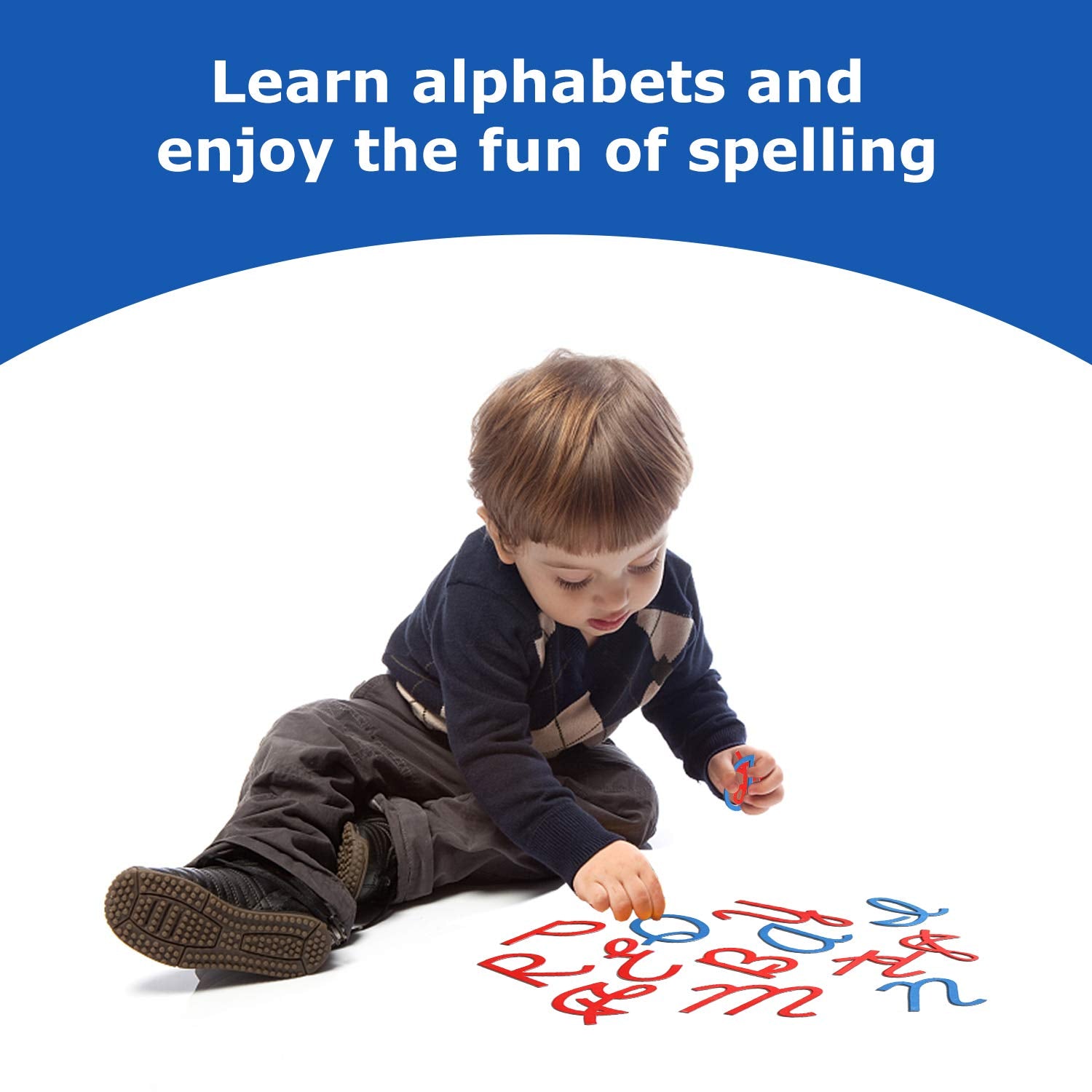 Montessori Movable Capital & Cursive Alphabet Letter Set