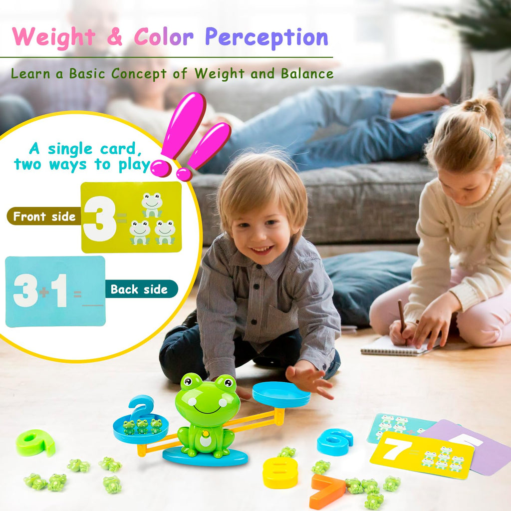 63-Piece Balance Counting Math Learning Game for Kids