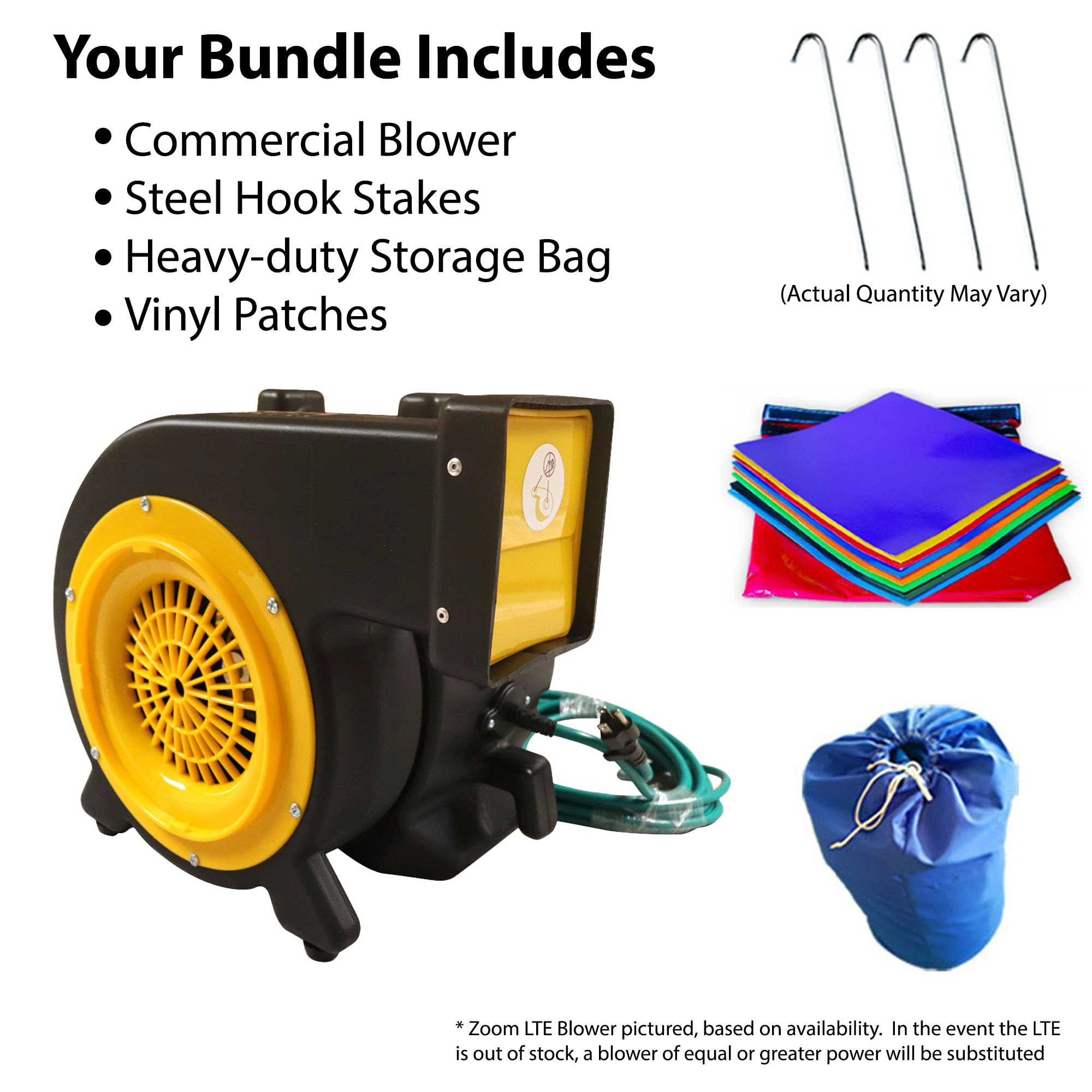 TentandTable 4-in-1 Inflatable Toss Game with Blower