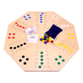 AmishToyBox Travel Marble Chase Wooden Board Game Set