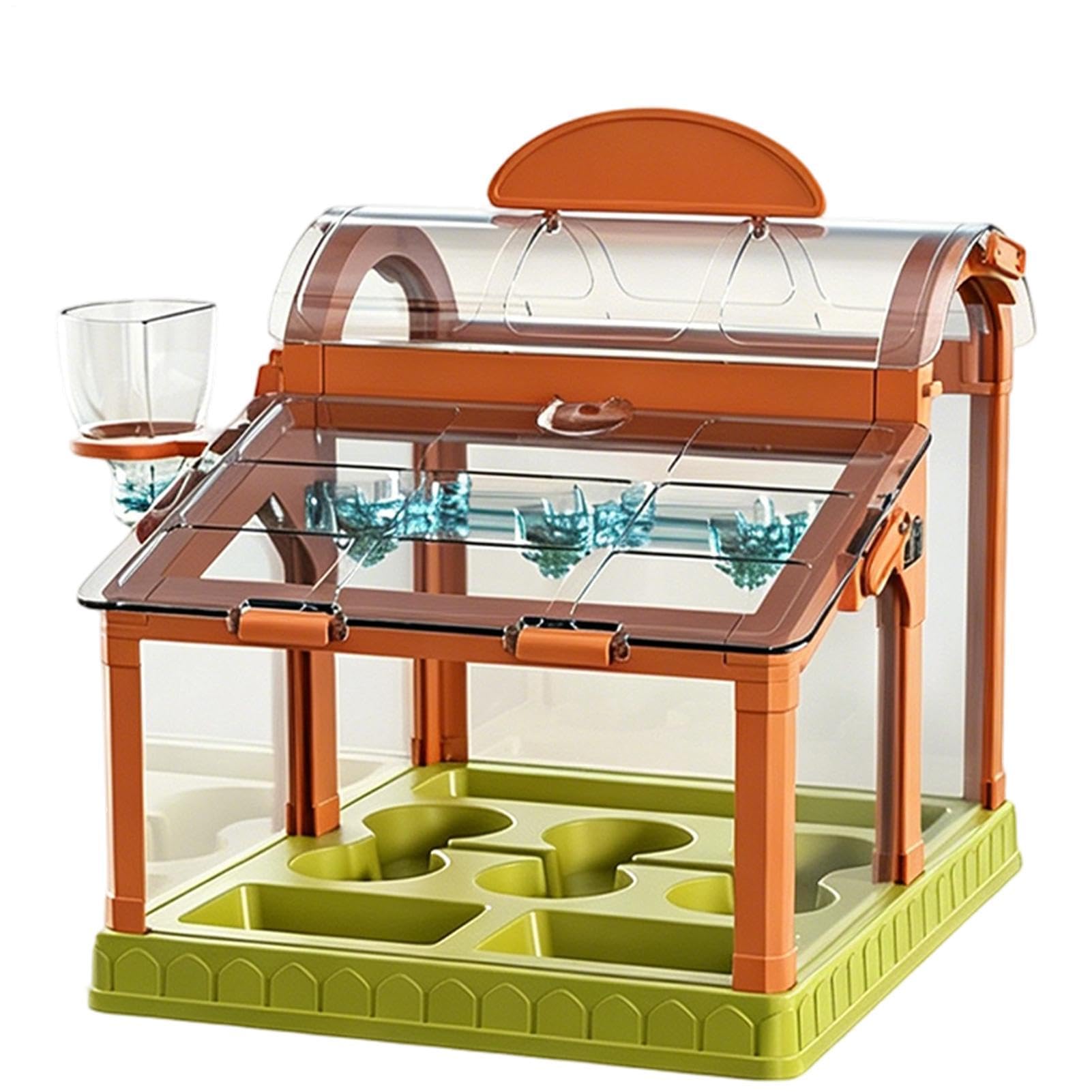 Kids’ Greenhouse Growing Kit with LED Grow Lights