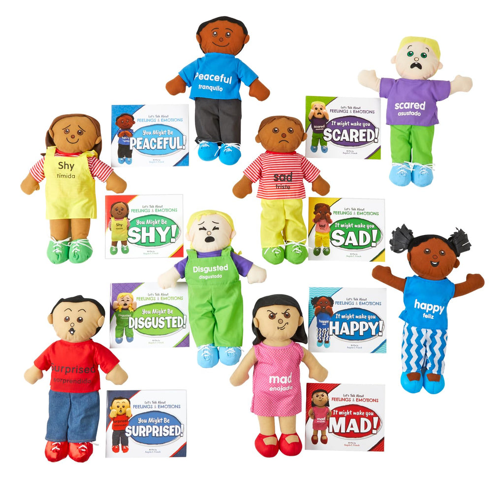 Excellerations Emotions Books & Dolls 16-Piece Set