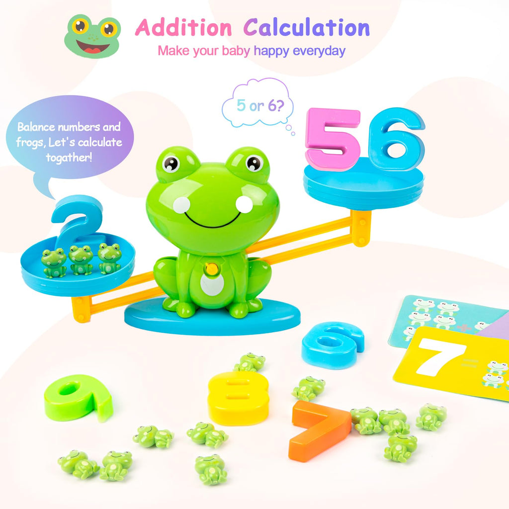 63-Piece Balance Counting Math Learning Game for Kids