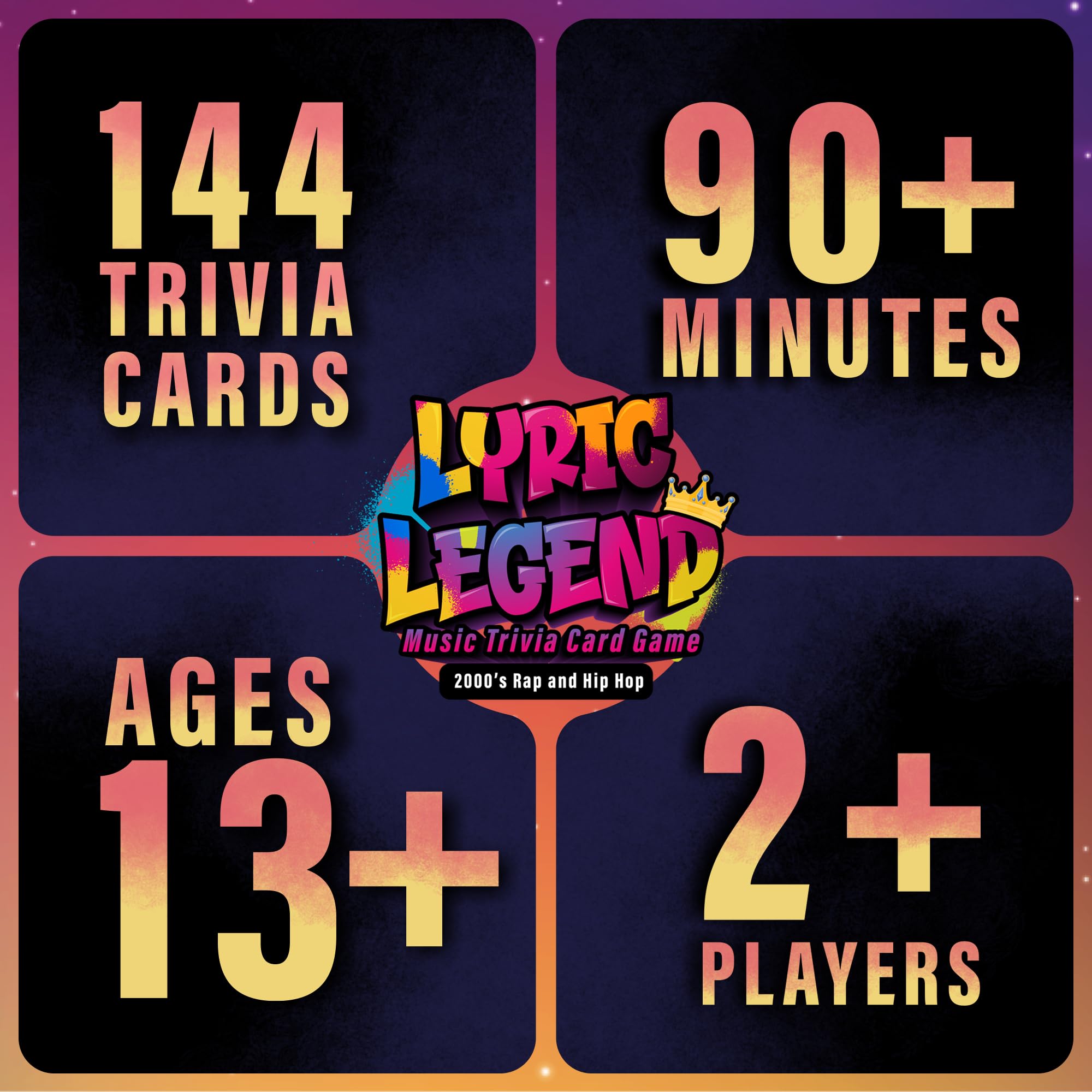 Game That Song: Lyric Legend Music Party Card Game