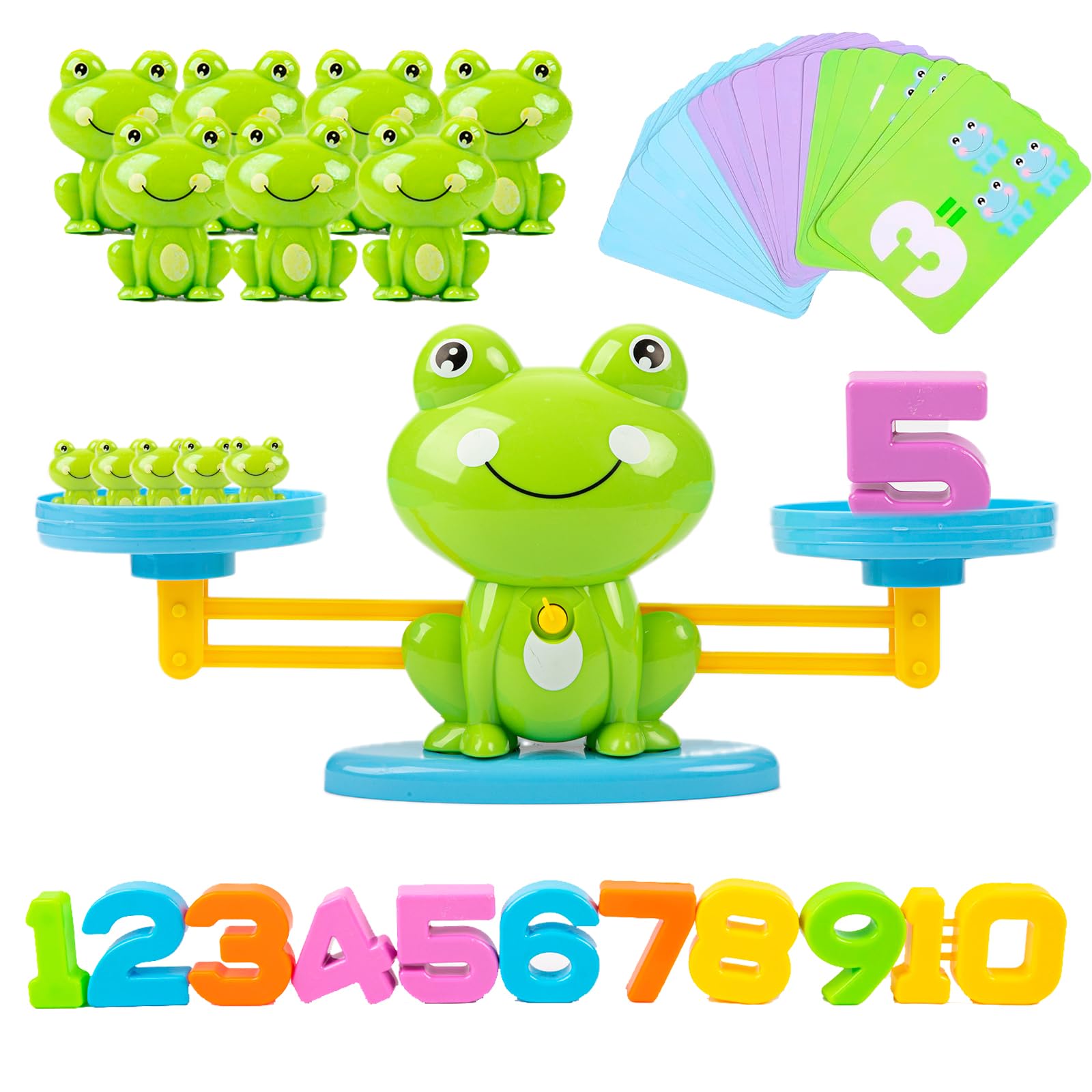 63-Piece Balance Counting Math Learning Game for Kids