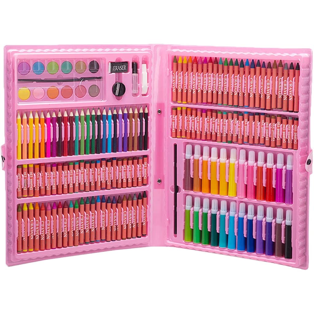 SWDIIWB 168-Piece Kids’ Drawing & Coloring Art Set