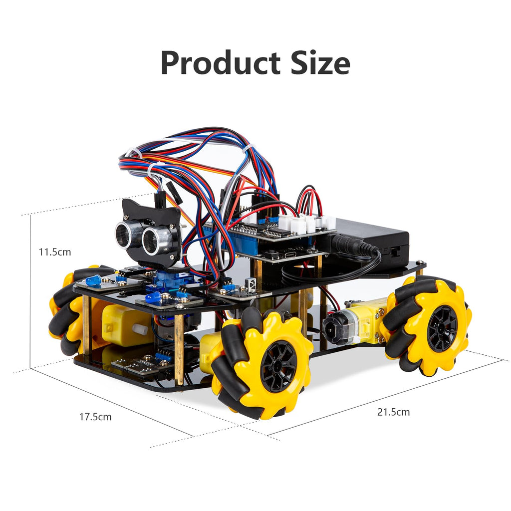 ACEBOTT Arduino-Compatible Smart Robot Car Coding Kit