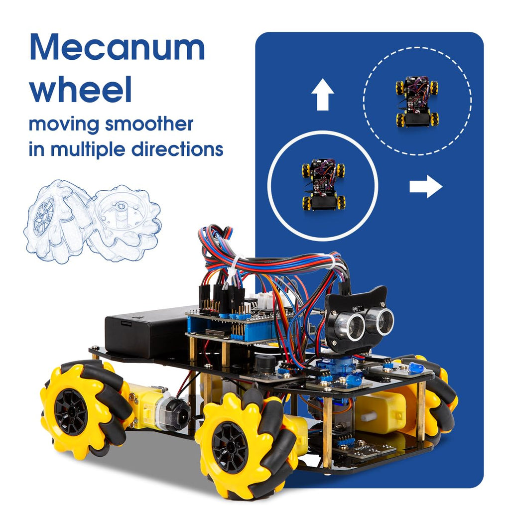 ACEBOTT Arduino-Compatible Smart Robot Car Coding Kit