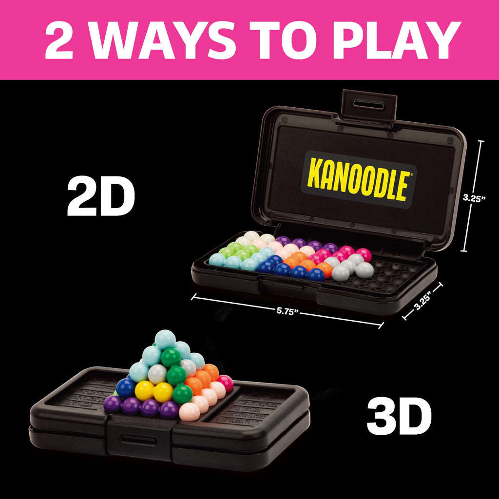 Educational Insights Kanoodle 3D Brain Teaser for Ages 7+
